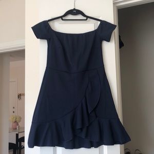 Nasty gal off the shoulder dress